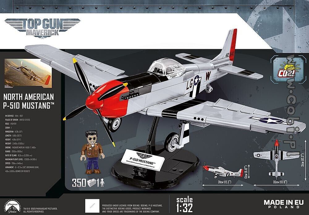 COBI USAF WW2 FIGHTER PLANE P 51 MUSTANG TOP GUN bricks 5846 LEGO compatible Hobbies Toys Toys Games on Carousell