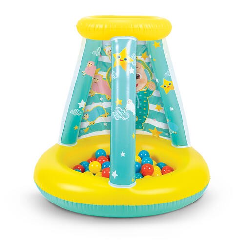 Inflatable Playland Ball Pit with 15 Balls, Babies & Kids