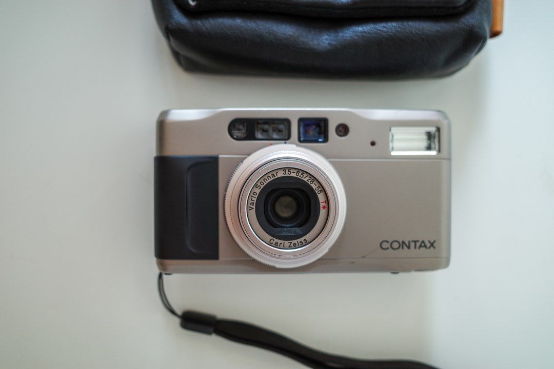 Contax TVS II TVS2 Zeiss lens 變焦菲林相機, 攝影器材, 相機- Carousell