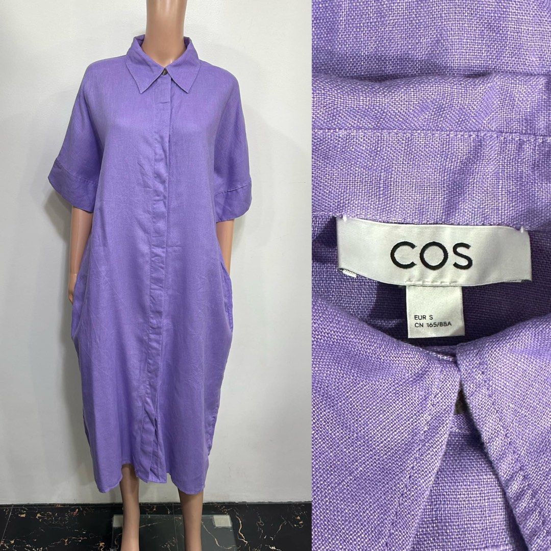 COS Relaxed Linen Shirt Dress on Carousell