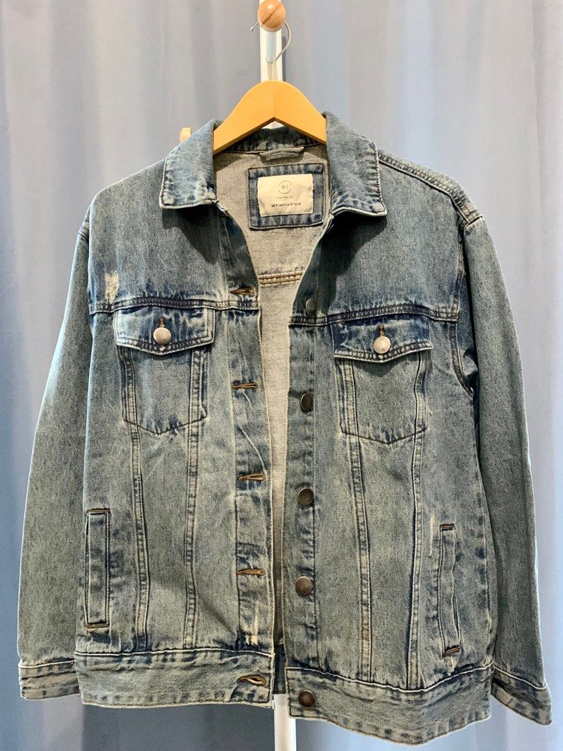 Cotton on 91 denim jacket new arrivals