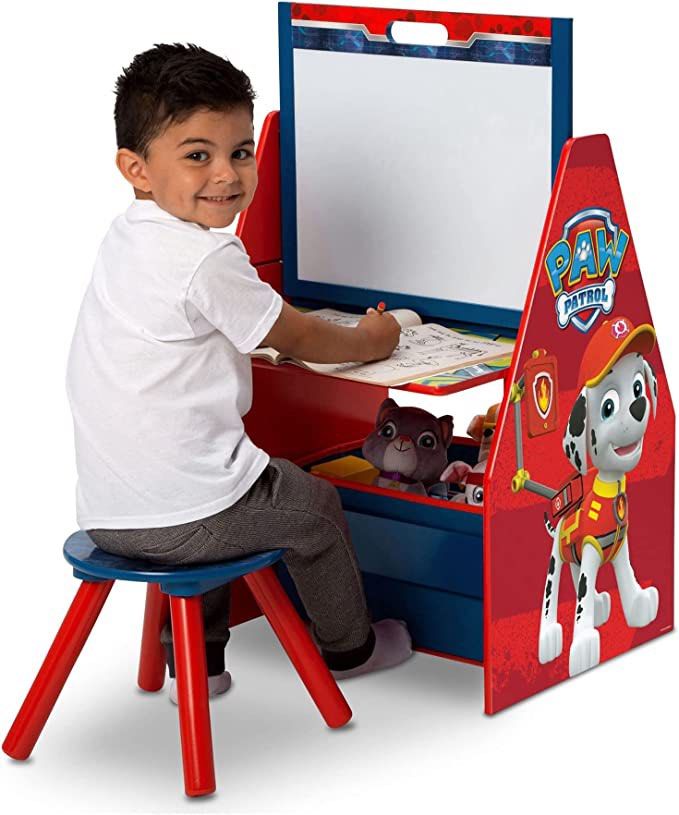 Delta Children Nick Jr PAW Patrol Easel Desk Hobbies Toys Toys