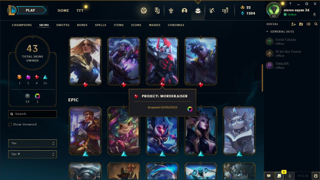 Diamond 3 League of Legends Account (PH), Video Gaming, Gaming ...