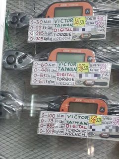 DIGITAL TORQUE WRENCH WRENCHES VICTOR TAIWAN 23K PESOS