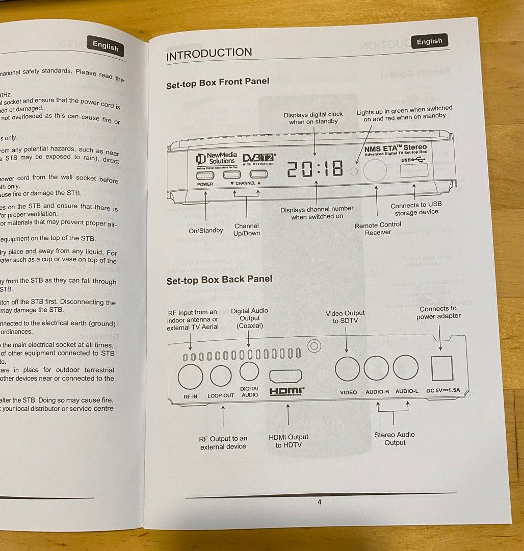 Digital TV HD SetTop Box (without antenna), TV & Home Appliances, TV