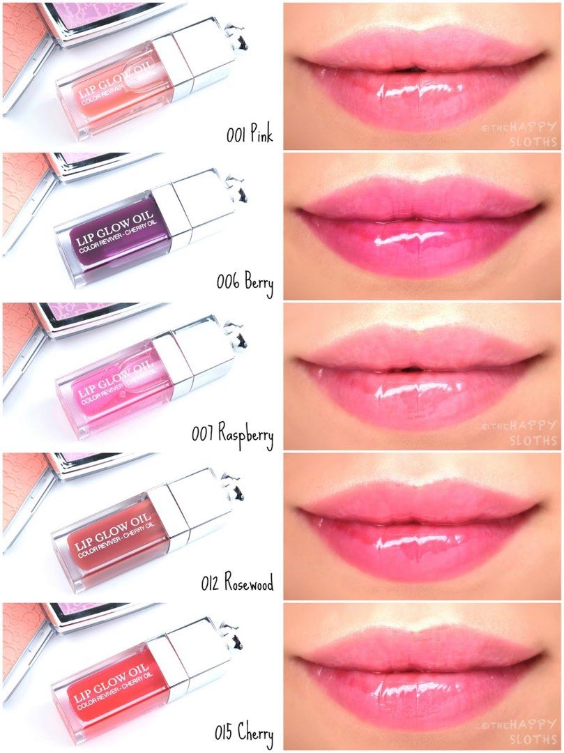 Delicious Dior Lip Glow 015 Cherry Reviews  YouTube