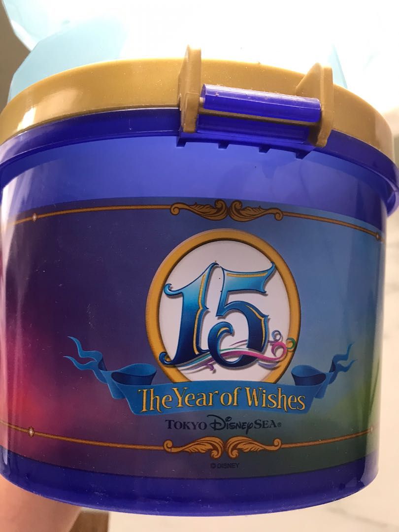 DISNEY SEA POPCORN BUCKET, Hobbies & Toys, Collectibles & Memorabilia