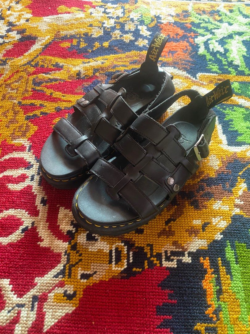 Terry hotsell leather sandals