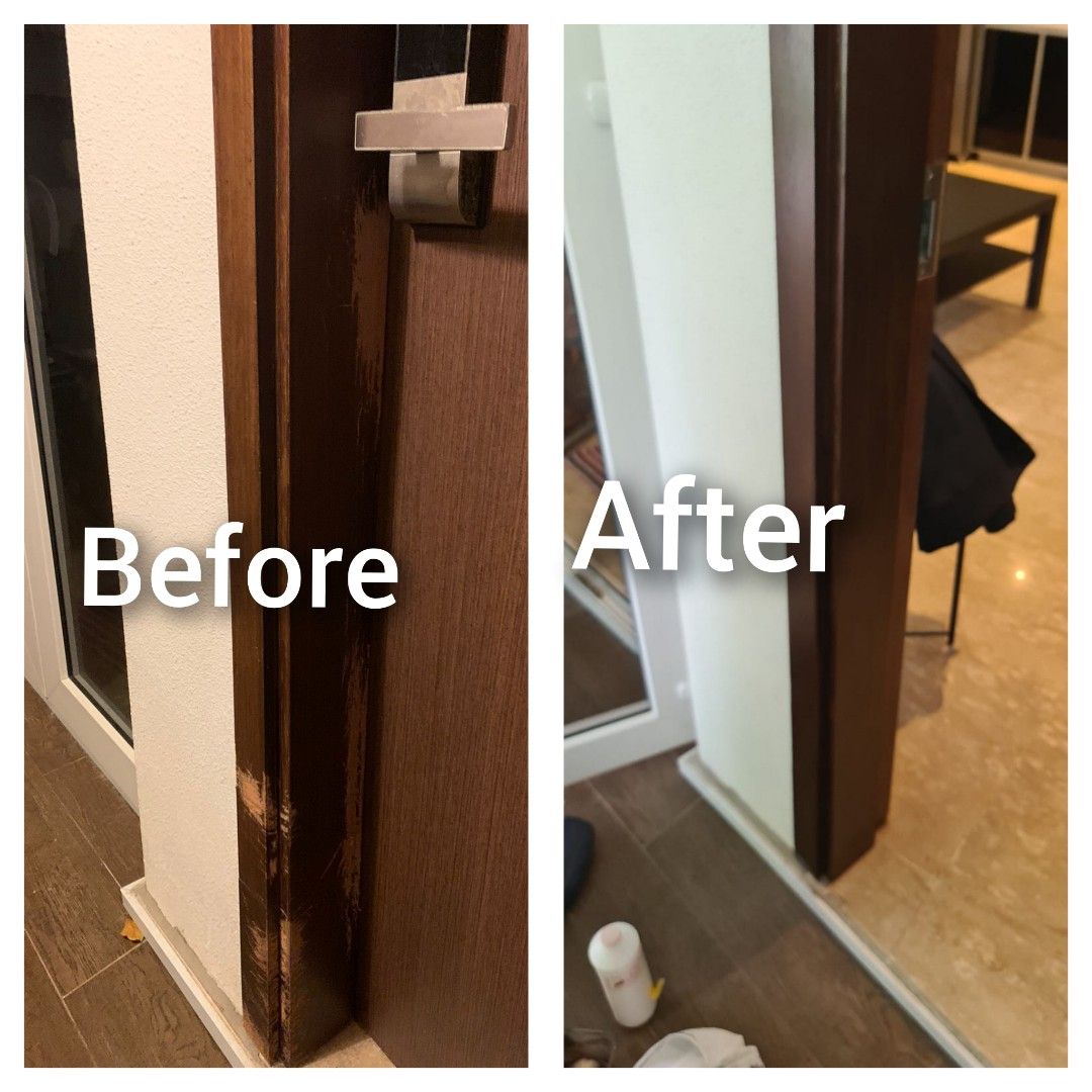 Door varnishing Door Frame installation Ironmongery Replacement lockset