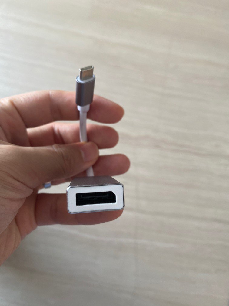 DP port to USB/Type C, Computers & Tech, Parts & Accessories, Cables ...