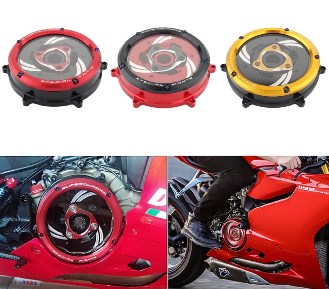 Ducati panigale clutch cover., Motorcycles, Motorcycle Accessories on