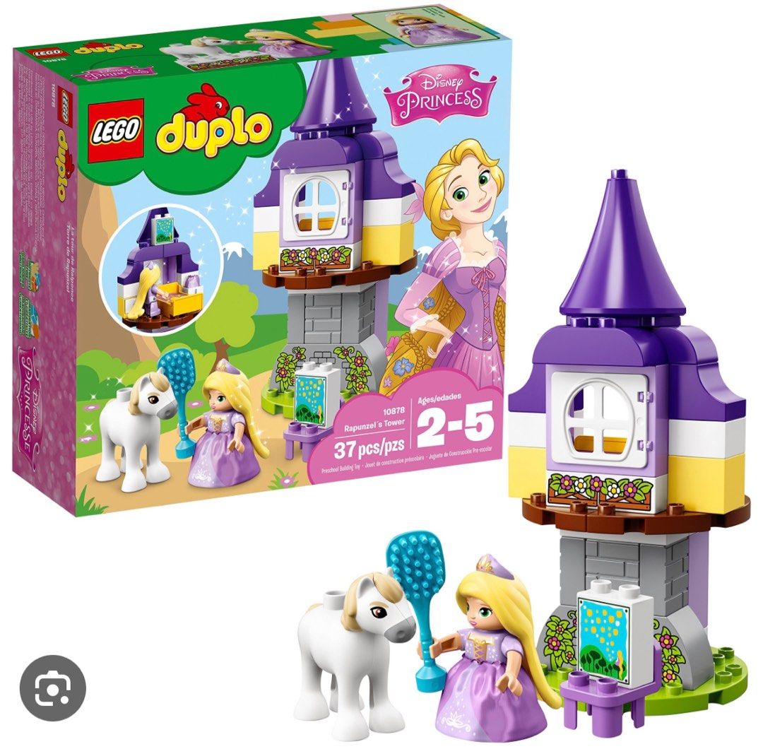 Duplo Rapunzel 長髮公主城堡（無公主）, 興趣及遊戲, 玩具& 遊戲類