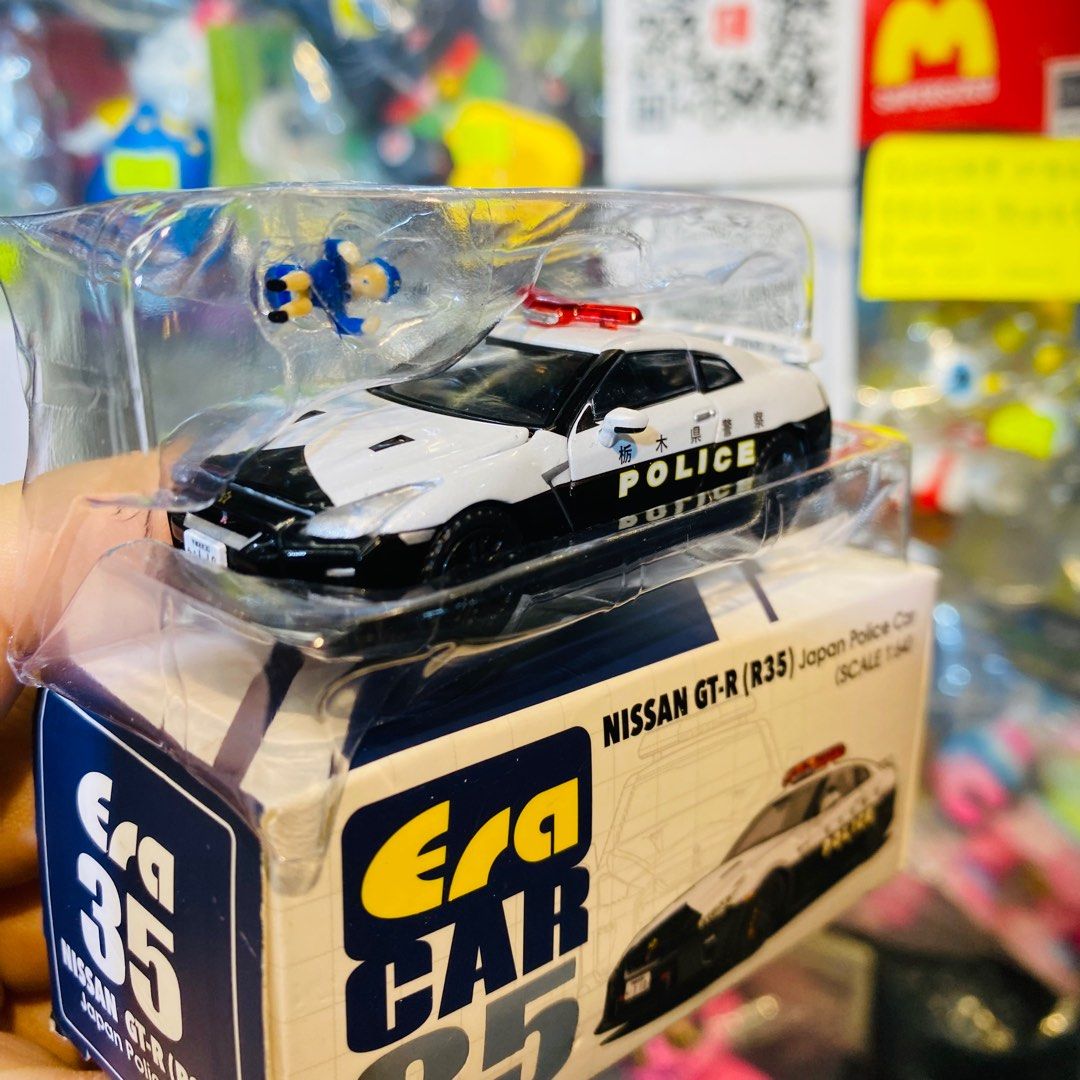 1/64 EraCAR 警察 police GT-R R35 LEXUS LC5
