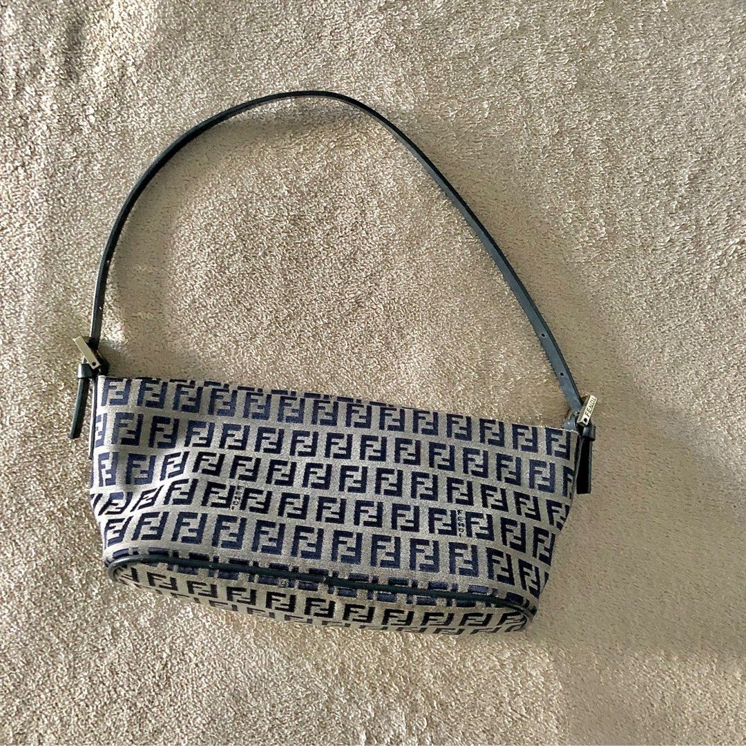 Authentic Vintage Fendi Pochette, Luxury, Bags & Wallets on Carousell