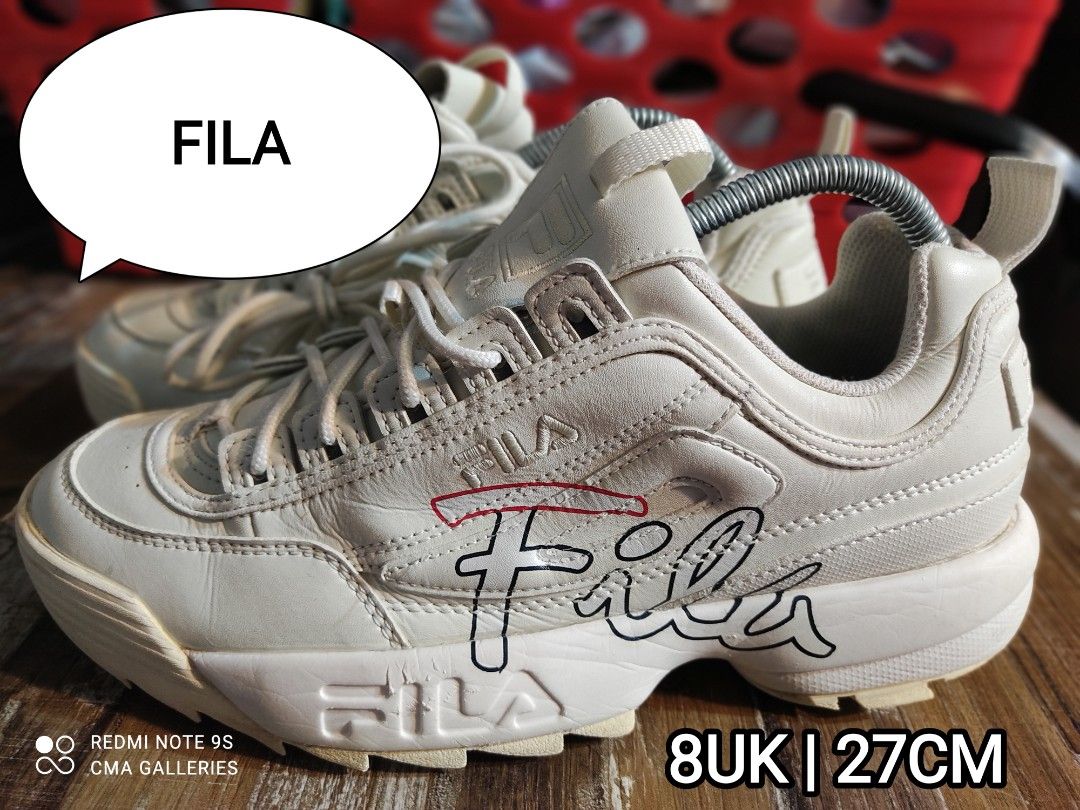 Fila store sneakers pigskin