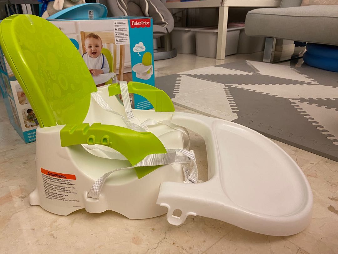 Fisher price quick best sale clean portable booster