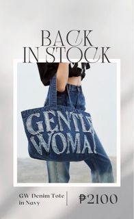 Gentle Woman items tote bag shirt onhand