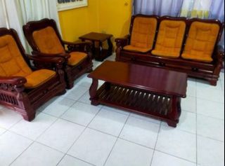 Genuine Malaysian Wood Sala Set