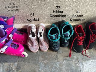 Girls (5-7 y-o)  adidas, decathlon shoes
