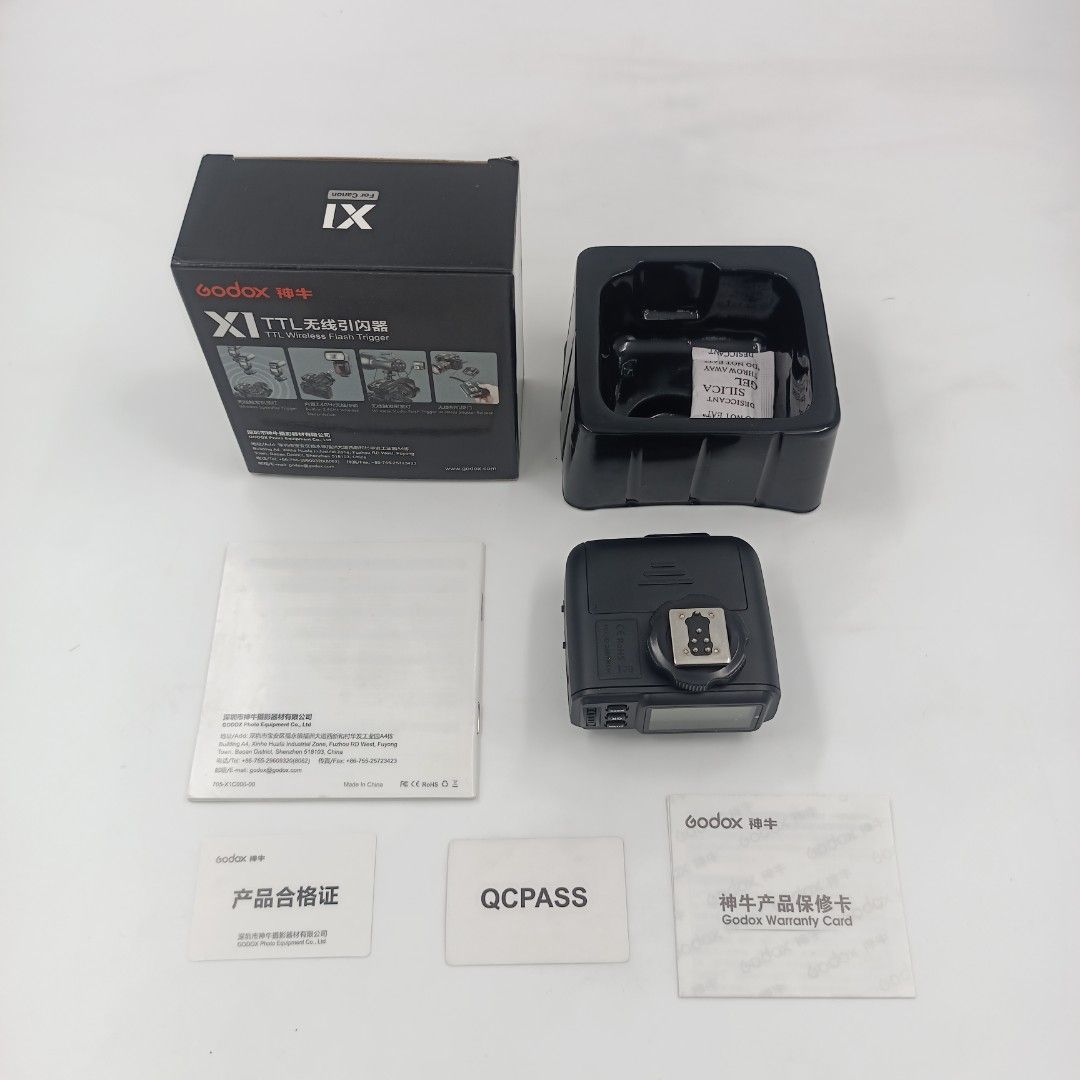 Godox X1T-C TTL Wireless Flash Trigger Transmitter ( for Canon ) (Category: Other Photography Accessories) located in Quezon City. Submitted by eye_oneder (Listing ID 1232516373, Image 3). Description: Godox X1R-C TTL Wireless Flash Trigger for Canon Multi-Function Trigger for Camera Flash, Studio Flash and Camera Shutter. Wireless Speedlite Trigger Built-in 2.4GHz Wireless Transmission Wireless Studio Flash Trigger Wireless Shutter Release TTL C