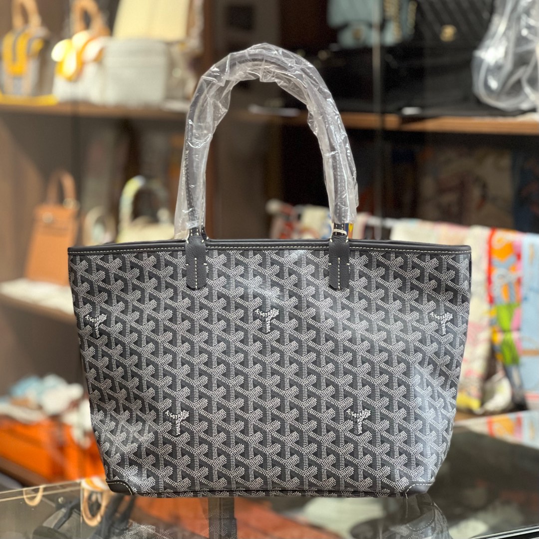 Emier - GOYARD REVERSIBLE ANJOU MINI TOTE GREY -AUD1950