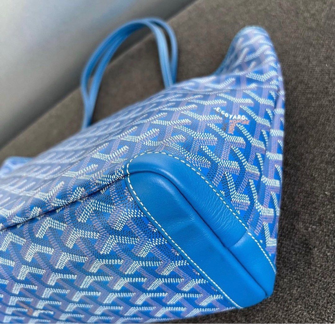 Artois leather handbag Goyard Blue in Leather - 31556299