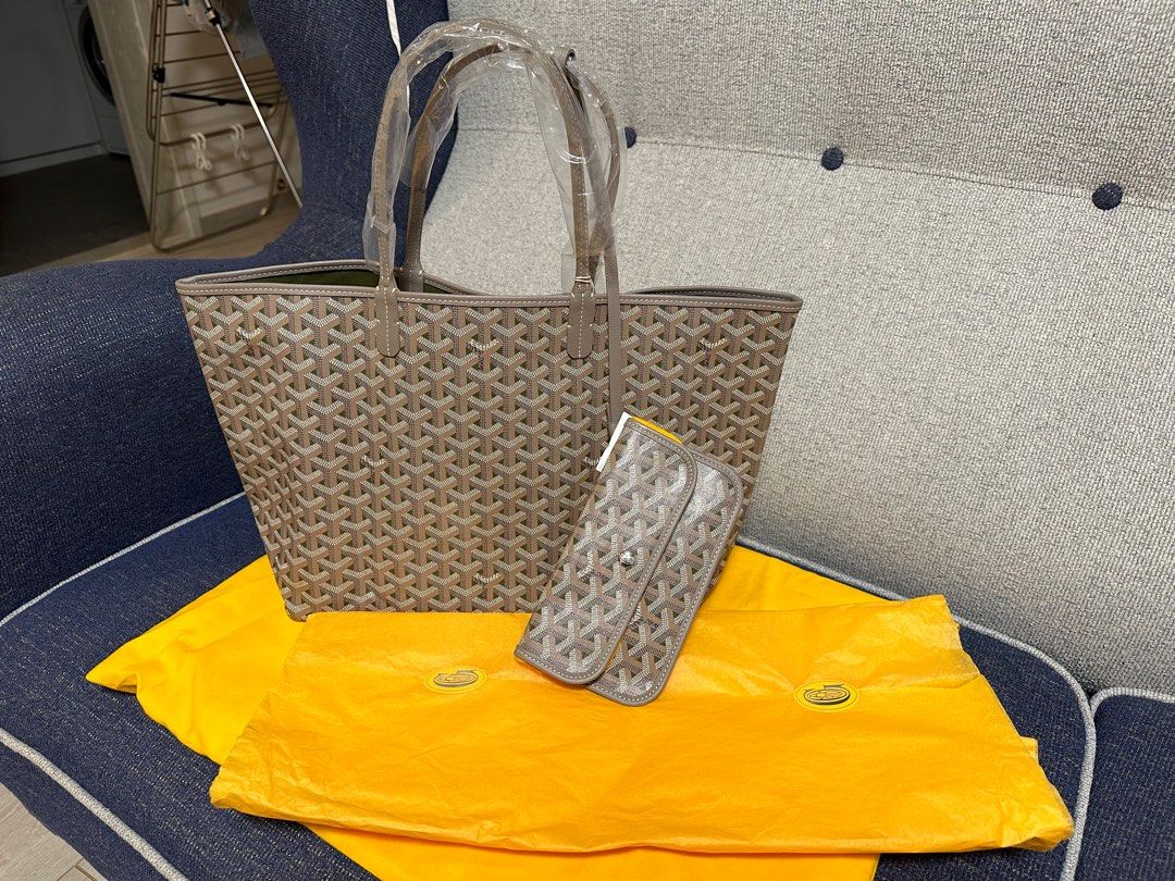 Goyard Tote Bag PM Khaki Carousell
