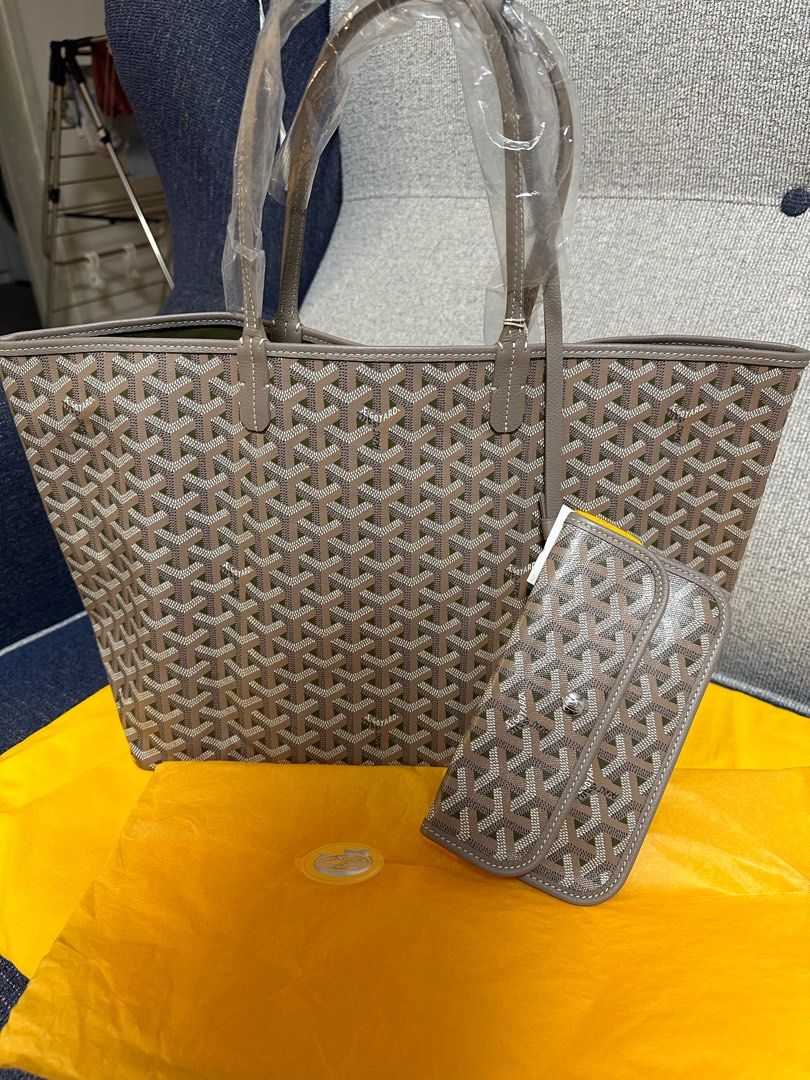 Goyard Tote Bag PM Khaki Carousell