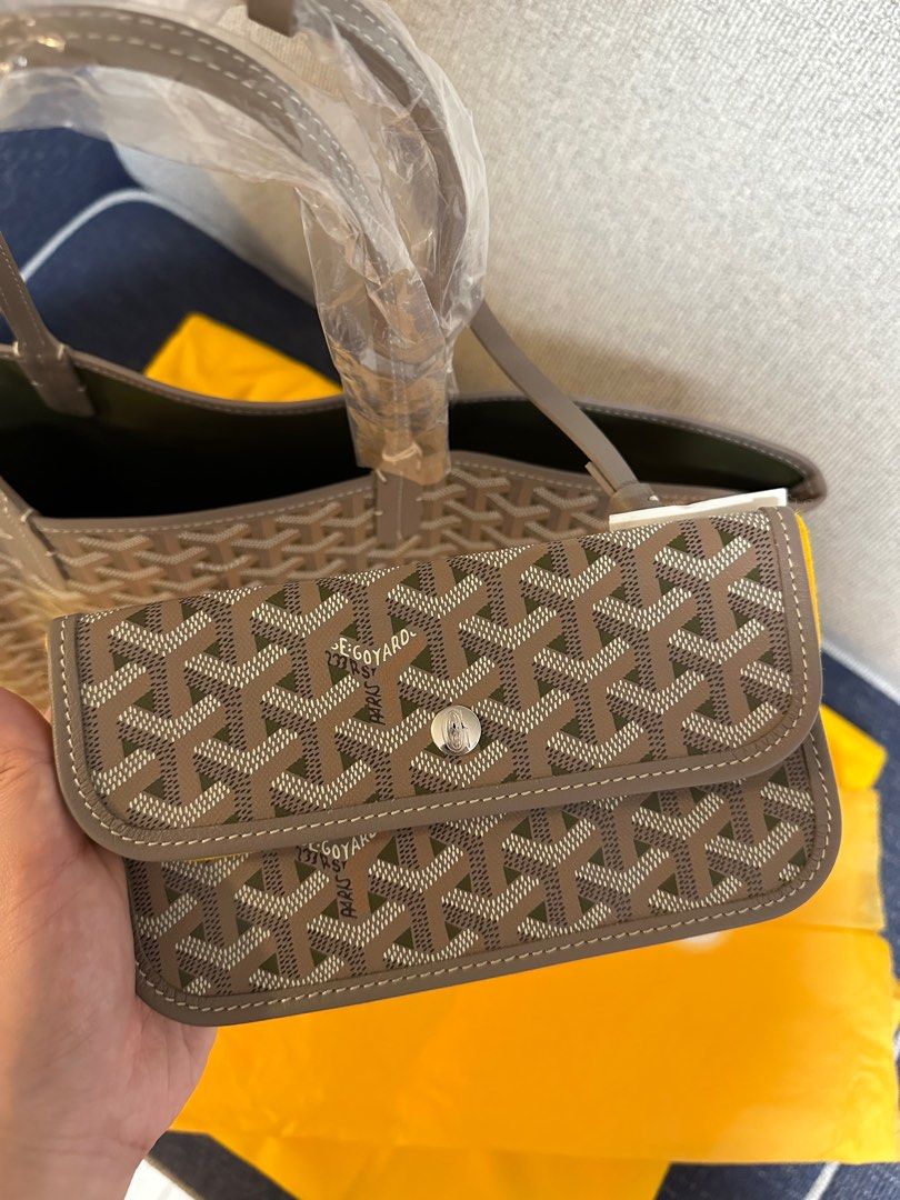 Goyard Tote Bag PM Khaki Carousell