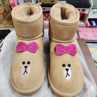 GRACEGIFT 熊大妹妹短靴全新5
