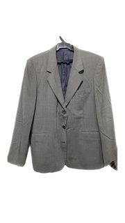 Grey Oversized Blazer - Large