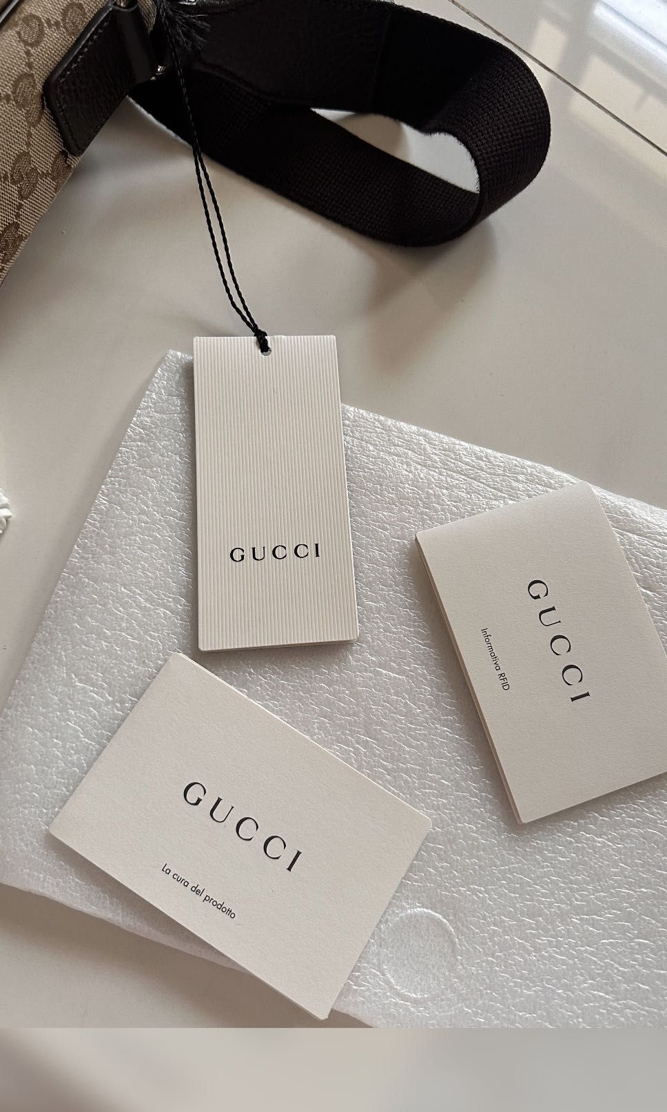 Gucci Messenger Sling Bag, Luxury, Bags & Wallets On Carousell