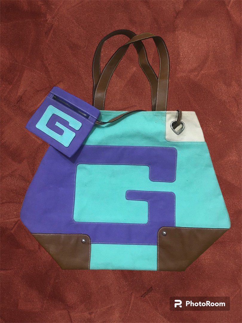 GUESS VINTAGE LARGE TOTE BAG on Carousell