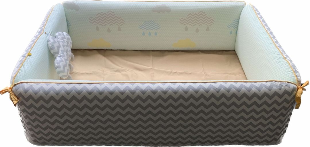 Halo World Baby Bumper Bed, Bed Bumper Made in Korea, Furniture