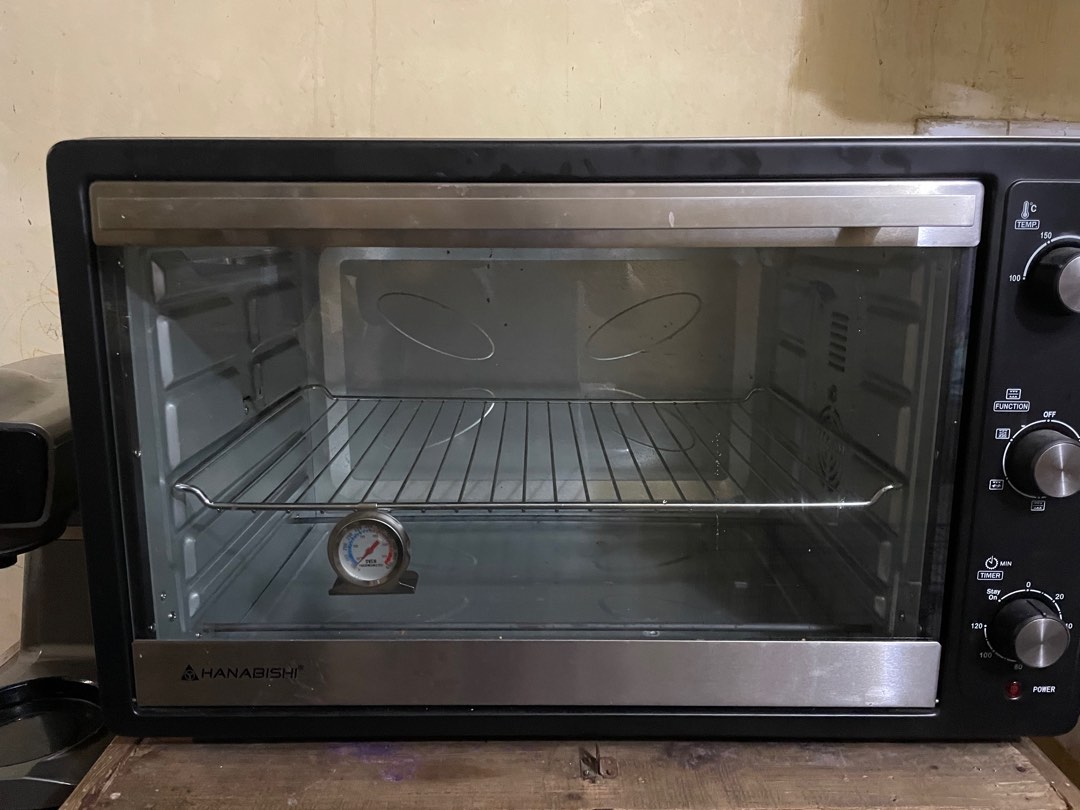 Hanabishi electric oven 90ltrs, TV & Home Appliances, Kitchen