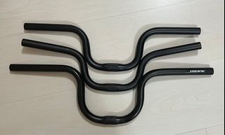 Handlebar Black (3pcs)(Center 25.4mm)(OD22.2mm)