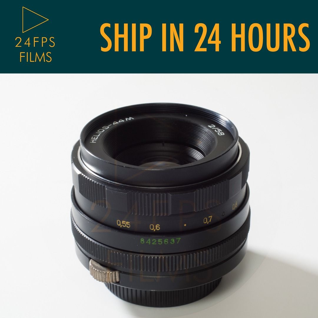 HELIOS-44M 58mm F2 M/A切替付き Valdai製 【美品】 - レンズ(単焦点)