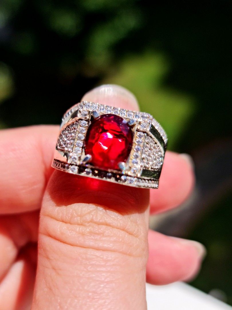 High clarity Red spinel Bala rubies approx 2.5 carat with