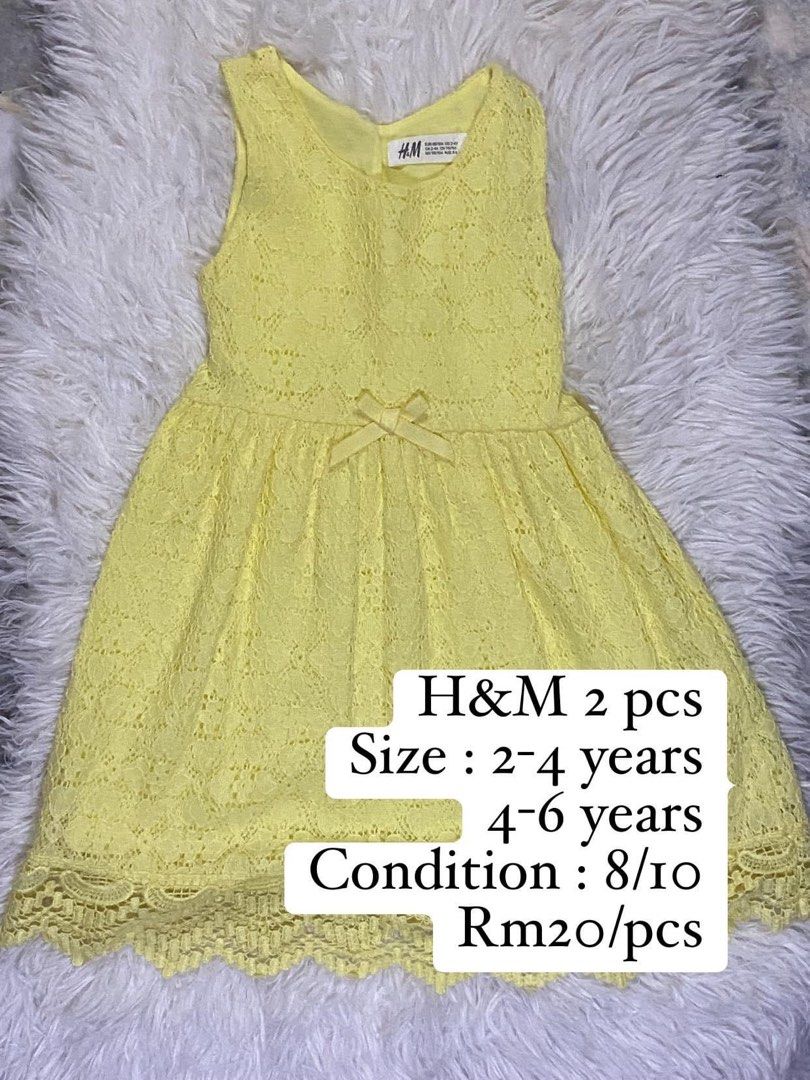 H and m top yellow dress