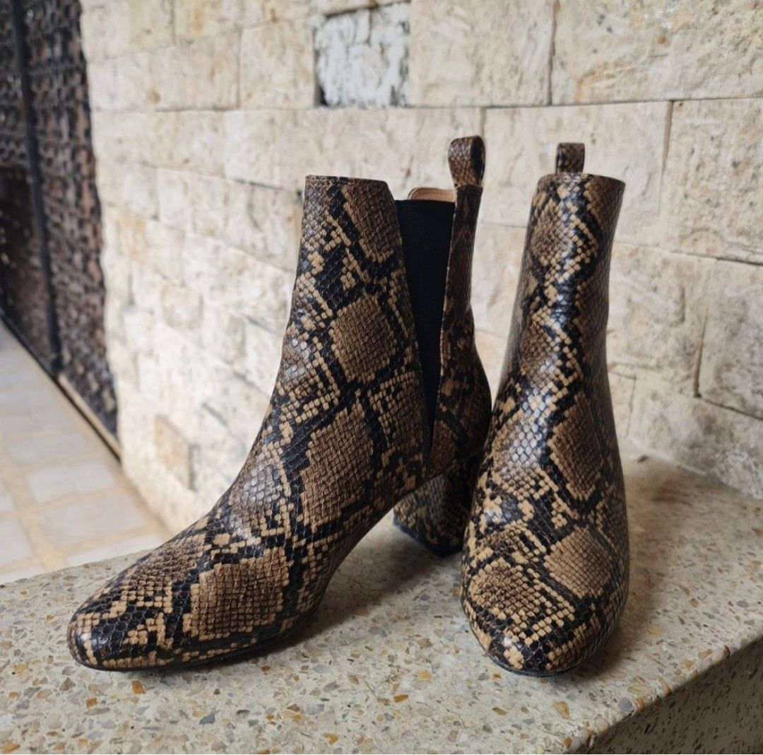 H&m snakeskin boots outlet