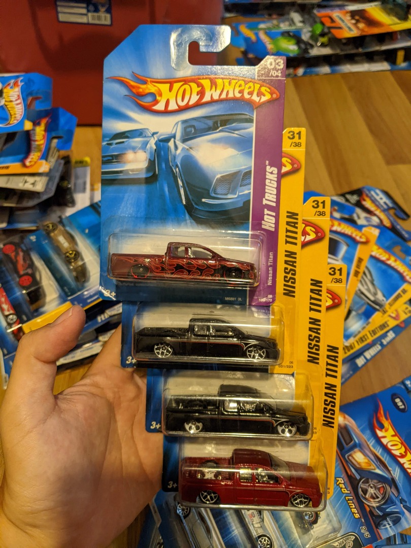 Hot Wheels Nissan Titan Hotwheels Lot, Hobbies & Toys, Toys & Games on