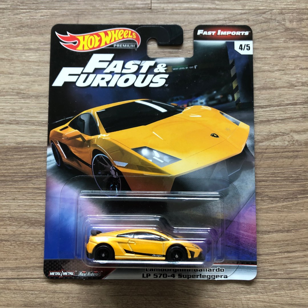 Hotwheels Fast  Furious Fast Imports Lamborghini Gallardo, Hobbies  Toys,  Toys  Games on Carousell