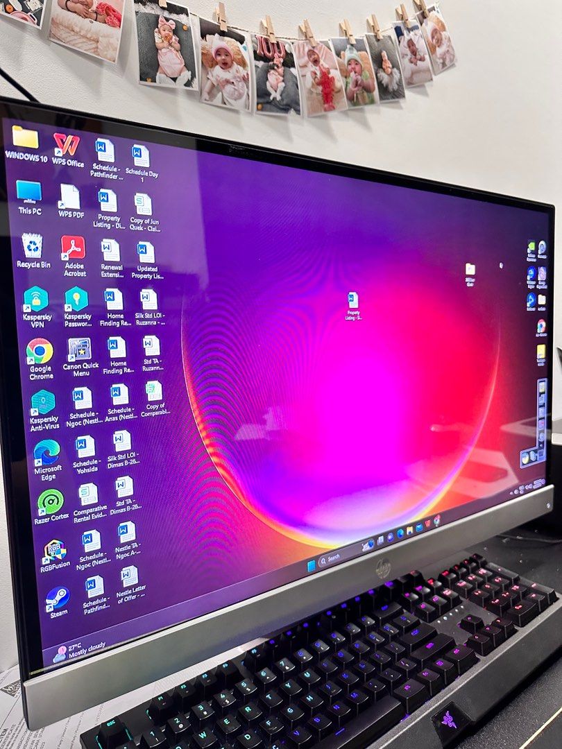 HP Pavilion 27xi monitor, Computers & Tech, Desktops on Carousell