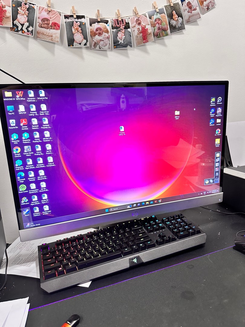 HP Pavilion 27xi monitor, Computers & Tech, Desktops on Carousell