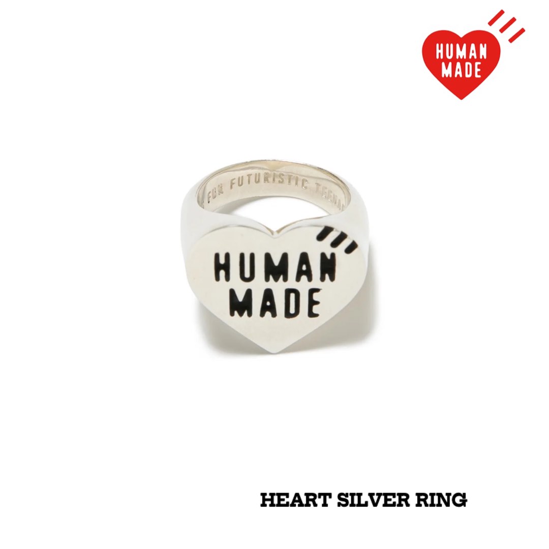 HUMAN MADE Heart silver ring 11号-