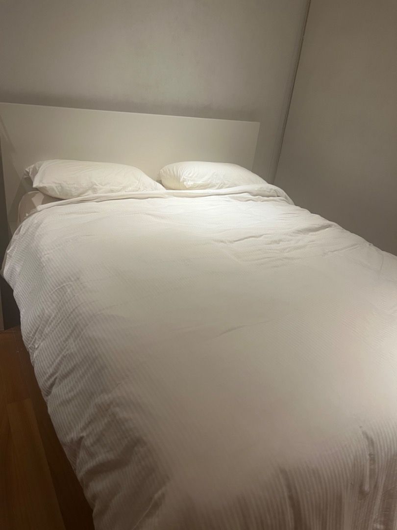 IKEA awesome mattress and frame, Furniture & Home Living, Furniture