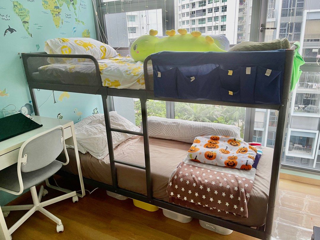Bunk beds with mattresses ikea sales
