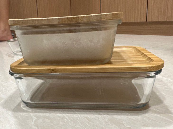 Ikea glass containers (2boxes) (1 tray), Furniture & Home Living, Home