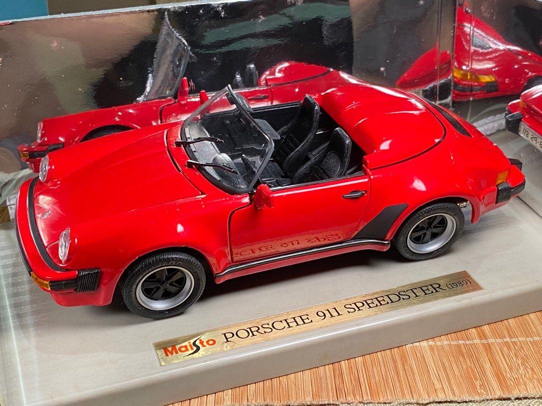 Maisto porsche 911 speedster 1989 sales