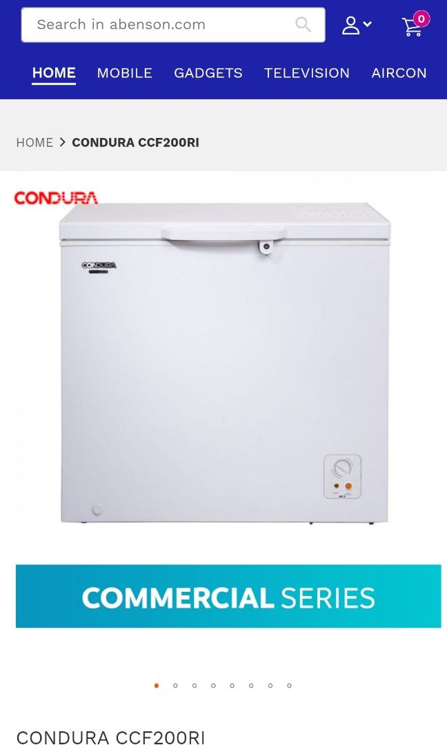 Inverter Chest Freezer, TV & Home Appliances, Kitchen Appliances